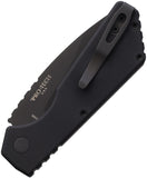 Pro Tech Automatic Strider PT+ Knife Button Lock Black Aluminum MagnaCut Blade PT203