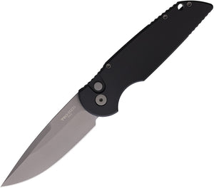 Pro Tech Automatic TR3 Tactical Response 3 Knife Black Aluminum 154CM Blade T3101