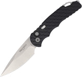 Pro Tech Automatic Tactical Response 5 Knife Button Lock Black Aluminum S35VN Blade T505F