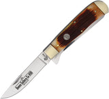 Queen Linerlock Amber Winterbottom Jigged Bone Folding 1095HC Pocket Knife WB206L