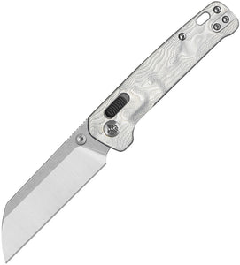 QSP Knife Penguin Glyde Aluminum Foil G10 Folding 14C28N Pocket Knife 130GLG1