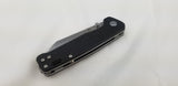 QSP Knives Penguin Black Micarta Handle D2 Steel Linerlock Folding Knife 130I