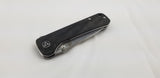 QSP Knives Hawk Carbon Fiber Handle Damascus Steel Folding Knife 131A