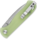 QSP Knife Ferret Linerlock Glow In The Dark Resin Folding Nitro-V Pocket Knife 170C1