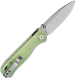 QSP Knife Ferret Linerlock Glow In The Dark Resin Folding Nitro-V Pocket Knife 170C1