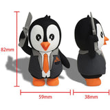 QSP Knife Black & White Penguin Figurine A002