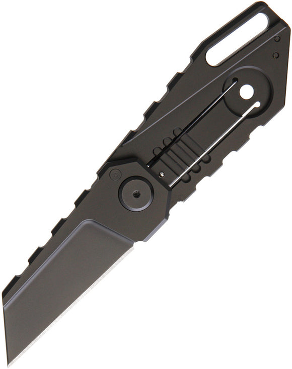 Quartermaster ALF-6 Yoda Limo Tint Folding Pocket Knife Wharncliffe S35VN ALF6LT