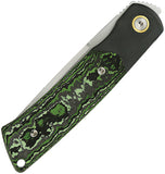 Reate Knives Tribute Linerlock Jungle Wear Carbon Fiber Folding Bohler M390 Knife 151