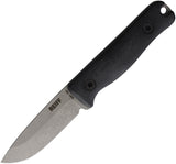 Reiff Knives F3 EDC Black G10 CPM-MagnaCut Fixed Blade Knife F3119BLGBLKA