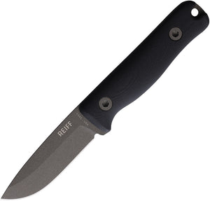 Reiff Knives F3 Extreme Conditions Black G10 CPM-3V Fixed Blade Knife F3X13BLBL