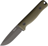 Reiff Knives F3 Extreme Conditions OD Green G10 CPM-3V Fixed Blade Knife F3X13ODBK