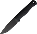 Reiff Knives F4 Bushcraft Gen 2 Black Micarta DLC CPM-3V Fixed Blade Knife F401BBCMBLKA