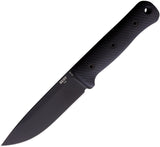 Reiff Knives F5 Gen 2 Black G10 DLC MagnaCut Fixed Blade Knife F511BBLGBLKA