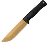 Reiff Knives F6 Leuku Gen 2 Black Micarta Dark Earth CPM-3V Fixed Blade Knife F601DBCMBLKA