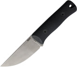 Reiff Knives Rut Black Micarta CPM-MagnaCut Fixed Blade Knife RU319BCMBLKA