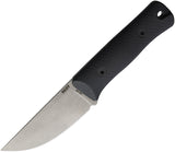 Reiff Knives Rut Black G10 CPM-MagnaCut Fixed Blade Knife RU319BLGBLKA