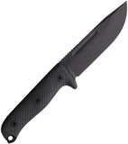 Reiff Knives Vicon Black G10 DLC MagnaCut Fixed Blade Knife VN11BBLGBLKA
