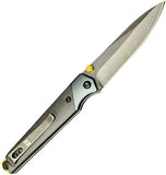 Revo Javelin Reverse Linerlock Black FRN & Aluminum Folding Nitro-V Pocket Knife VJVLNBLK