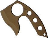 Red Horse Knife Works Tan D2 Steel 4" Maxe Micro-Axe 024