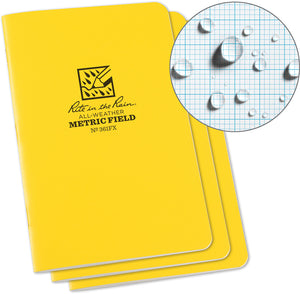 Rite in the Rain Stapled Notebook 3 Pack