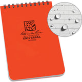 Rite in the Rain Top Spiral Notebook Orange 4x6 OR46