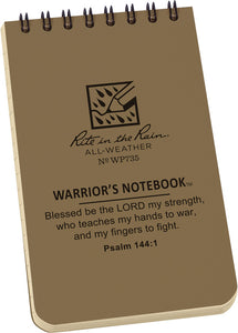 Rite in the Rain Warriors Notebook