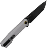 Ruike P166 Linerlock Gray Aluminum Folding 14C28N Sandvik Pocket Knife 166AK