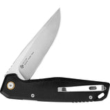 RUIKE P873 Lockback Black G10 Folding 14C28N Sandvik Stainless Pocket Knife P873MB