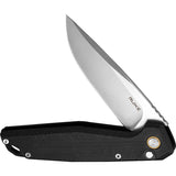 RUIKE P873 Lockback Black G10 Folding 14C28N Sandvik Stainless Pocket Knife P873MB