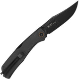 RUIKE P882 Lockback Black G10 Folding 12C27 Sandvik Stainless Pocket Knife P882B