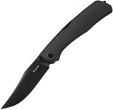 RUIKE P882 Lockback Black G10 Folding 12C27 Sandvik Stainless Pocket Knife P882B