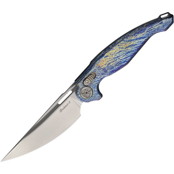 Rike Knife Predator 2 FB Crossbar Lock Folding Pocket Knives