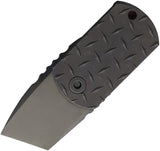 Rike Knife Venom Dark Gray Titanium Folding M390 Multi Tool Pocket Knife KVENOM