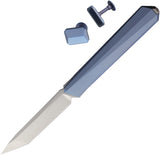 REMETTE Eligo Double Detent Slip Joint Blue Titanium Folding Bohler M390 Pocket Knife TEGB4