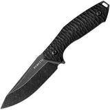 REMETTE Allosaurus Black G10 D2 Steel Fixed Blade Knife w/ Kydex Sheath TFB1