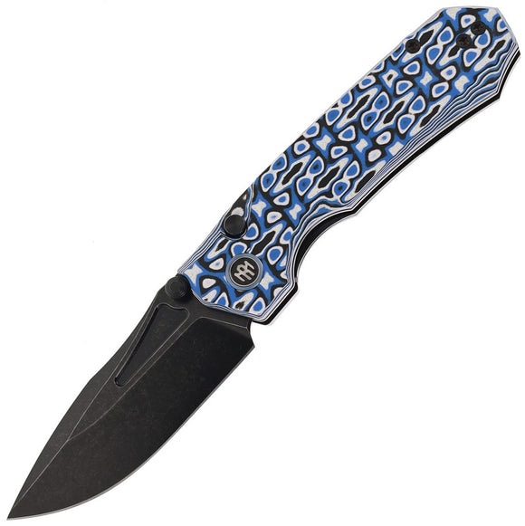 Winkler Knives II Blue Ridge Hunter Black Rubber Handle Fixed