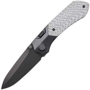 REMETTE RTPT RT-Meteor Framelock & Button Lock Titanium & Carbon Fiber Folding M390 Knife RTPTBD