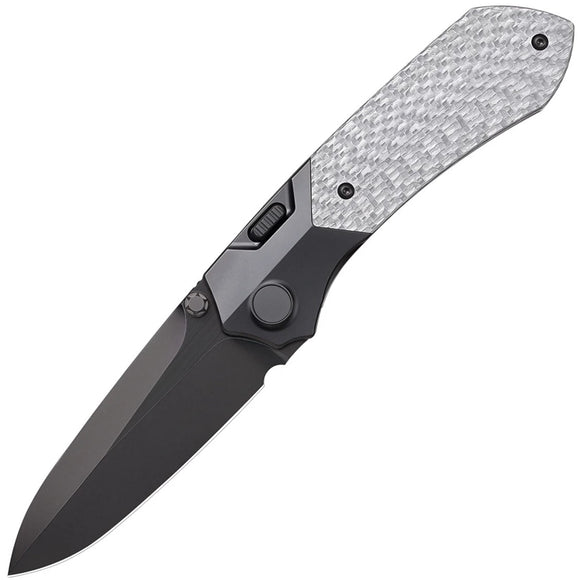 REMETTE RTPT RT-Meteor Framelock & Button Lock Titanium & Carbon Fiber Folding M390 Knife RTPTBD