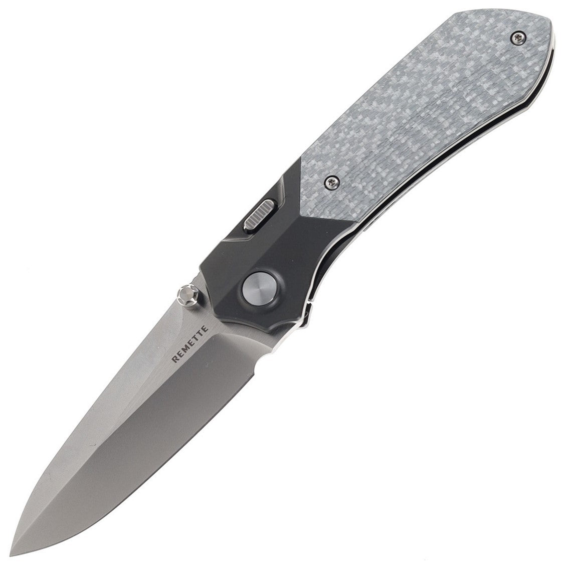 REMETTE RTPT RT-Meteor Black Titanium & Cf Folding Knife – Atlantic ...