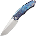 REMETTE Wild Species Framelock Lightning Strike Titanium Folding Bohler M390 Knife WD108B