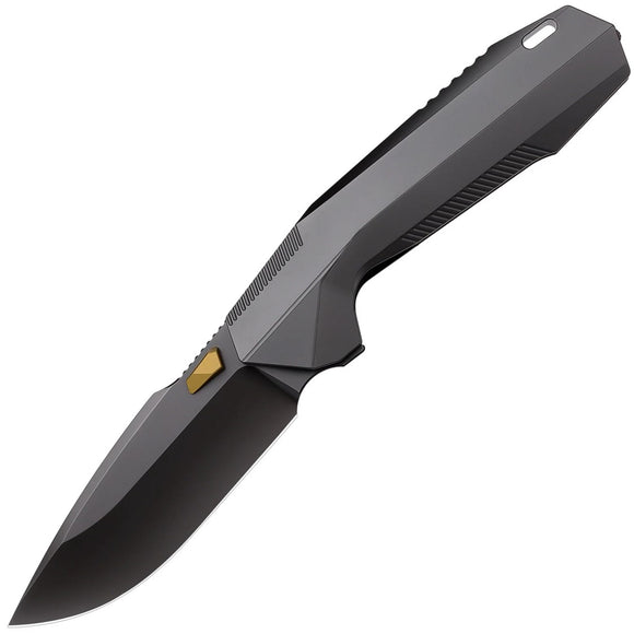 REMETTE RT-WK1 Linerlock Black Titanium Folding Bohler M390 Pocket Knife TWK1F