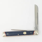 Rough Ryder Pipe Doctor Slip Joint Denim Micarta Folding Pocket Knife 2352