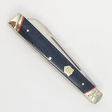 Rough Ryder Pipe Doctor Slip Joint Denim Micarta Folding Pocket Knife 2352