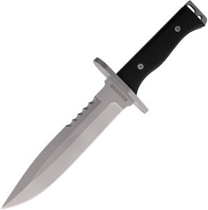 Rough Ryder Combat Black G10 Stainless Steel Fixed Blade Knife 2541