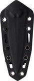 Rough Rider Dagger Black G10 Double Edge Fixed Blade Knife w/ Sheath 2615