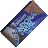 Rough Rider Pandora Swirl Jumbo Trapper Blue Resin & Wood Folding Pocket Knife 2651
