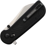 Rough Rider Slide Lock Black G10 Folding Stainless Sheepsfoot Pocket Knife 2751