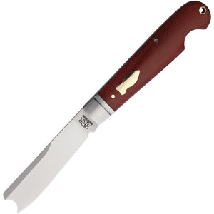 Rough Ryder Reserve One Arm Razor Red Chilli Pepper Micarta Folding D2 Steel Knife 001CP