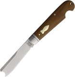 Rough Ryder Reserve One Arm Razor Tan Micarta Folding D2 Steel Pocket Knife 001TM