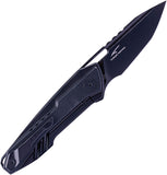 Real Steel Bullet Framelock Black G10 & Titanium Folding CPM-S35VN Pocket Knife 5221B